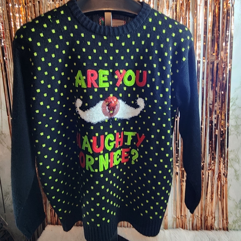 Naughty or Nice Christmas Sweater
